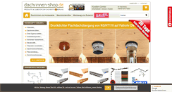 Desktop Screenshot of dachrinnen-shop.de